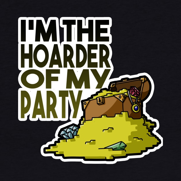 Hoarder of my Party by LupaShiva